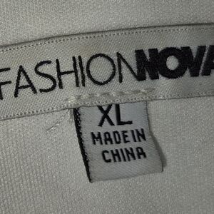 Fashion Nova White Top